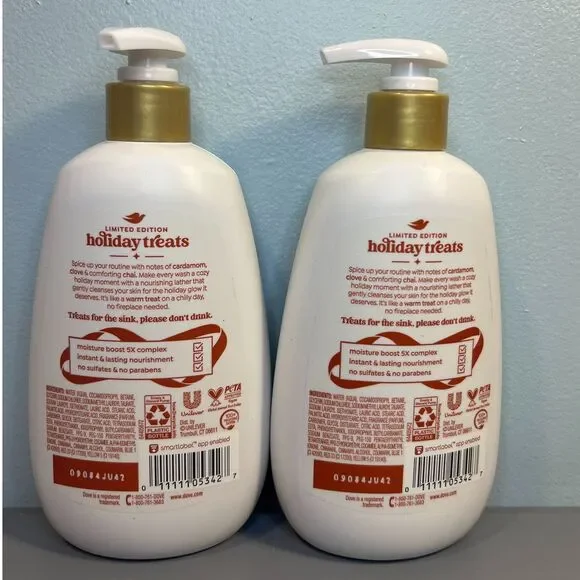 Dove Spiced Chai Latte Hand Wash,‎ Limited Edition, 12 oz x2 - Picture 2 of 2